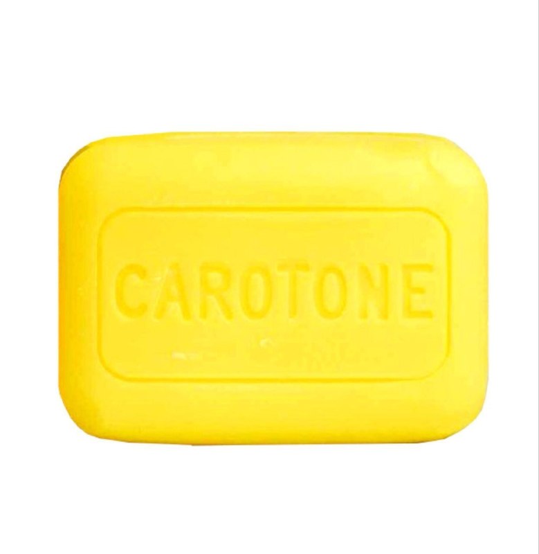 JABON FACIAL EN BARRA ACLARANTE E ILUMINADOR CON COLAGENO CAROTONE NATURAL GLOW 190G