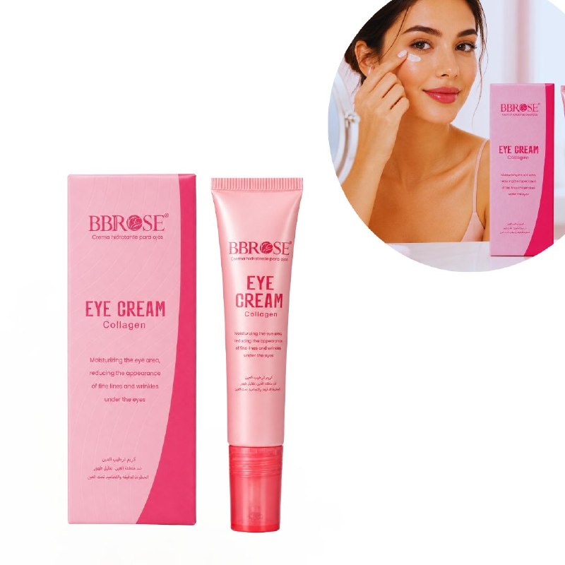 CREMA FACIAL PARA CONTORNO DE OJOS HIDRATANTE Y ANTIEDAD CON COLAGENO BBROSE 20ML