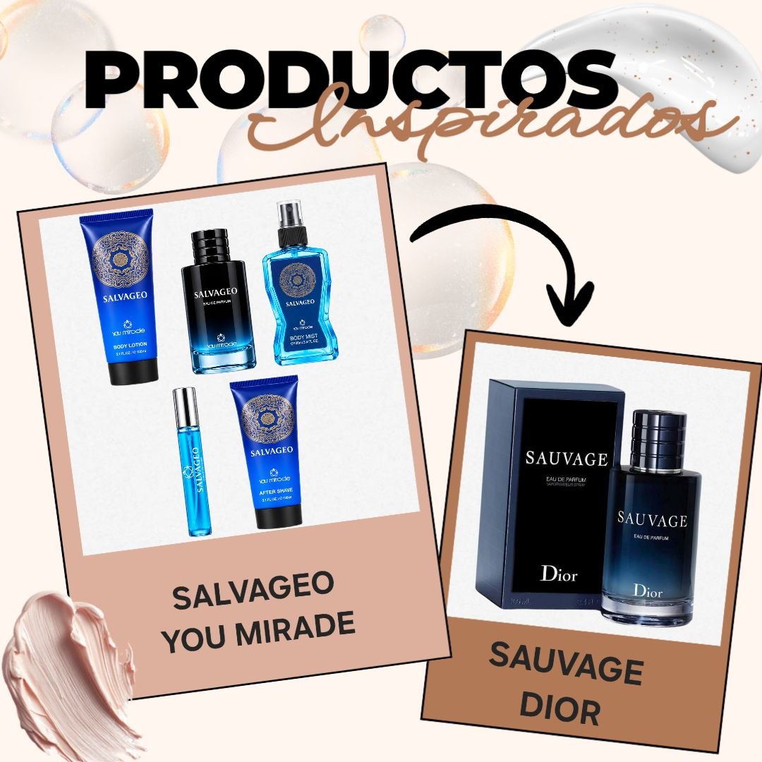 SET YOU MIRADE SALVAGEO EDP 100ML AFTER SHAVE 150ML EDP 15ML BODY MIST 100ML CREMA CORPORAL 150ML (H)