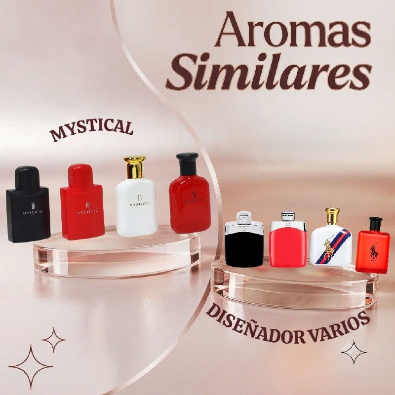 SET DE 4 MINI PERFUME ECONÓMICOS MYSTICAL EDP 4X30ML