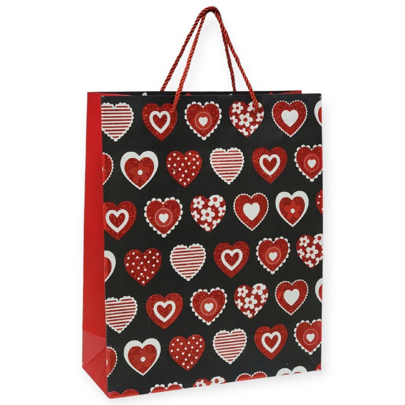 BOLSA DE REGALO GRANDE 30X12X41.5CMCM SAN VALENTIN