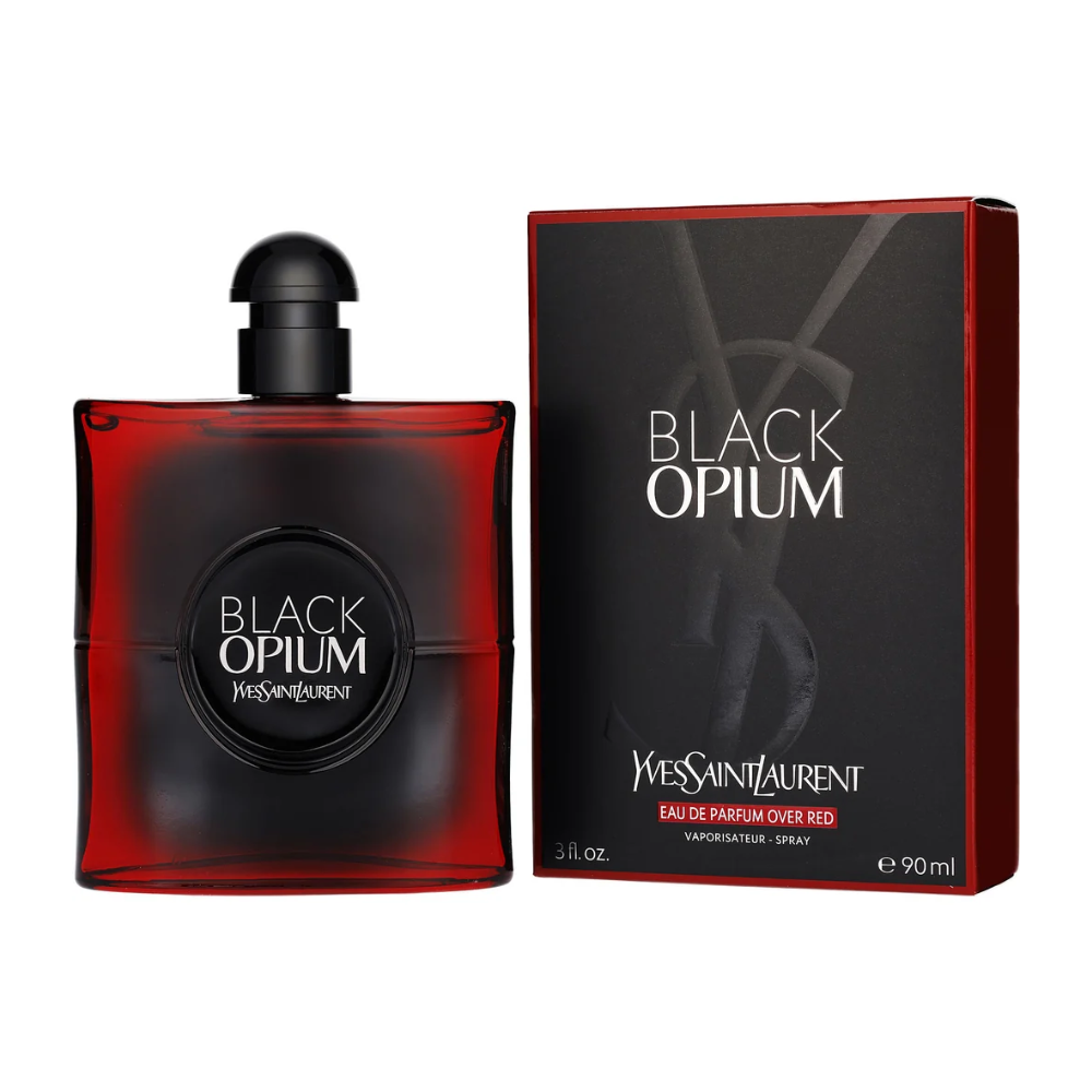 YVES SAINT LAURENT BLACK OPIUM OVER RED EDP 90ML (M)