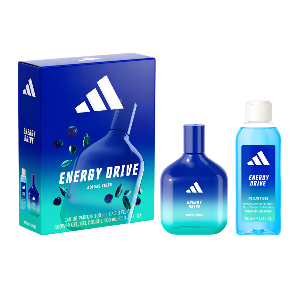 SET ADIDAS VIBES ENERGY DRIVE EDT 100ML GEL DE DUCHA 100ML (H)