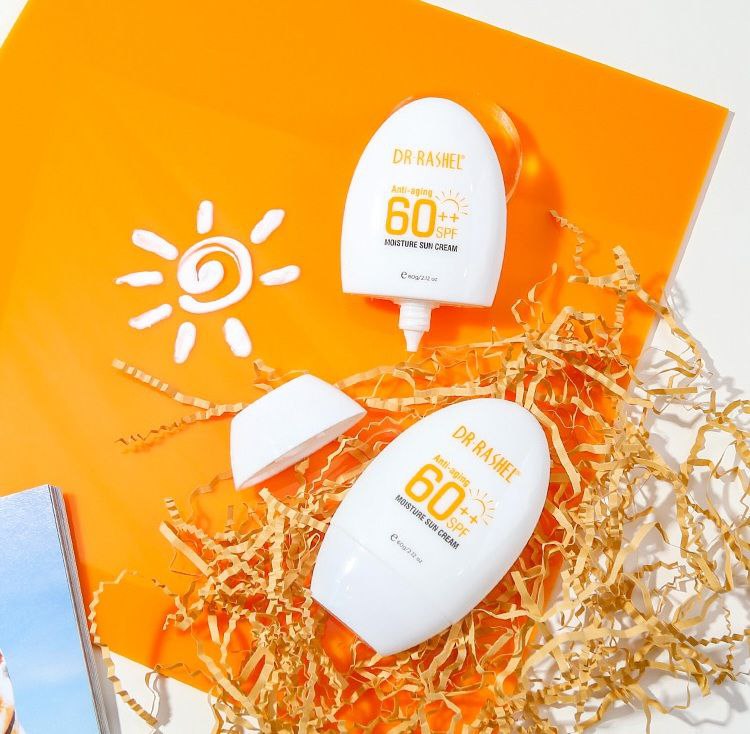 PROTECTOR SOLAR EN CREMA ANTIEDAD E HIDRATANTE SPF60 DR RASHEL 60G