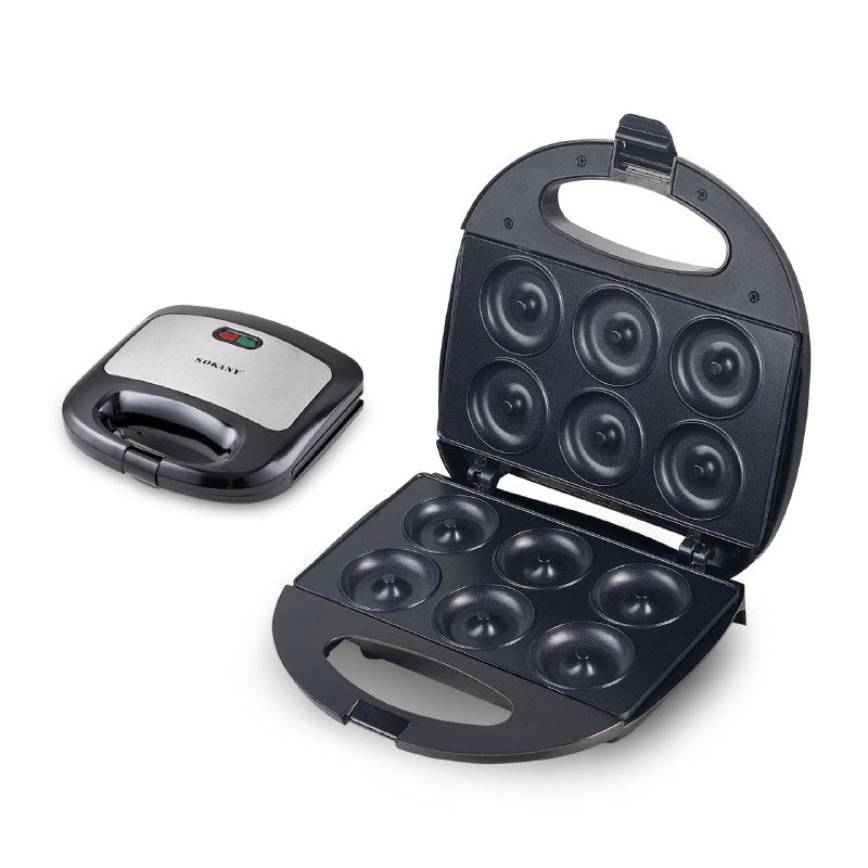 MAQUINA PARA HACER MINI DONAS SK-BBQ-856 SOKANY 23X24CM