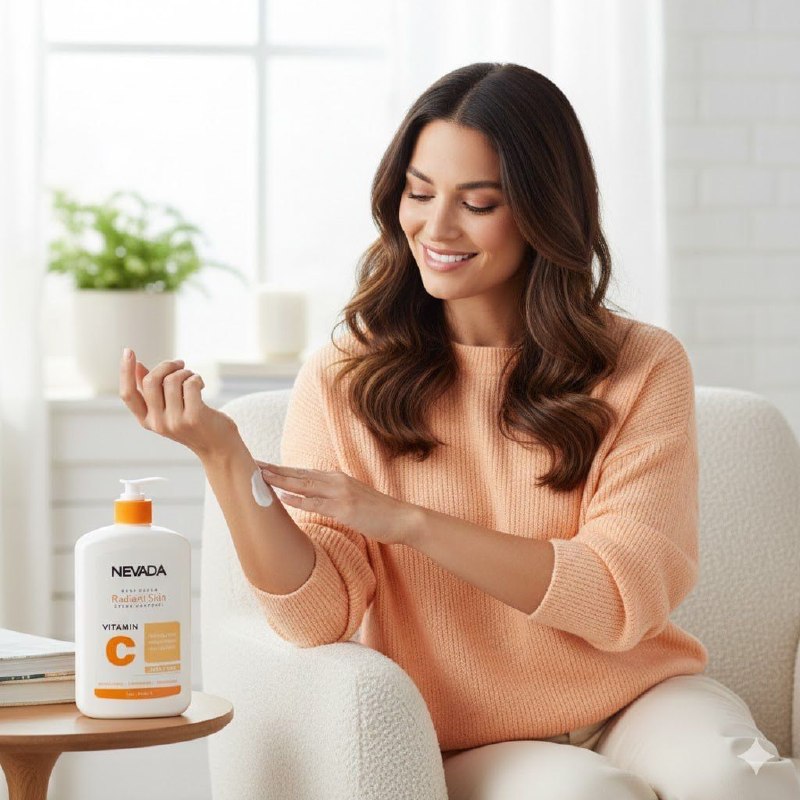 CREMA CORPORAL ILUMINADORA Y ANTIOXIDANTE CON VITAMINA C NEVADA 444ML