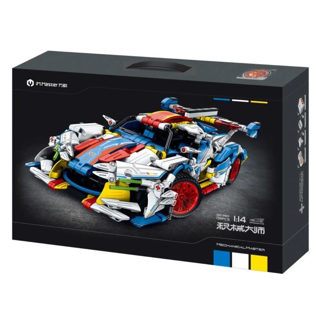 CARRO TODOTERRENO DE JUGUETE DE CONSTRUCCION CON CONTROL REMOTO MODELO 9810 MECHANICAL MASTER