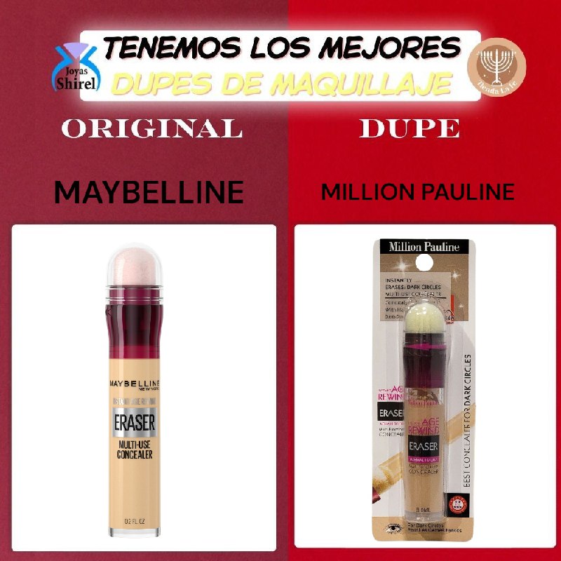 CORRECTOR MULTIFUNCIONAL ANTIEDAD MILLION PAULINE 6ML (DUPE DE MAYBELLINE)