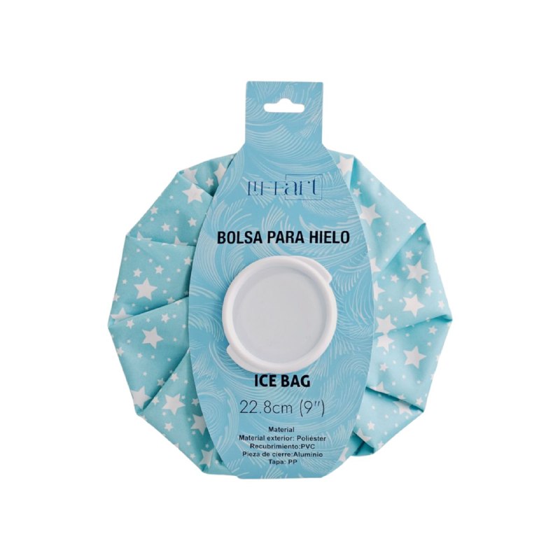 BOLSA PARA HIELO TIPO GORRO DE TERAPIA DE FRIO QUE ALIVIA DOLORES E HINCHAZON LIFEART 1000ML
