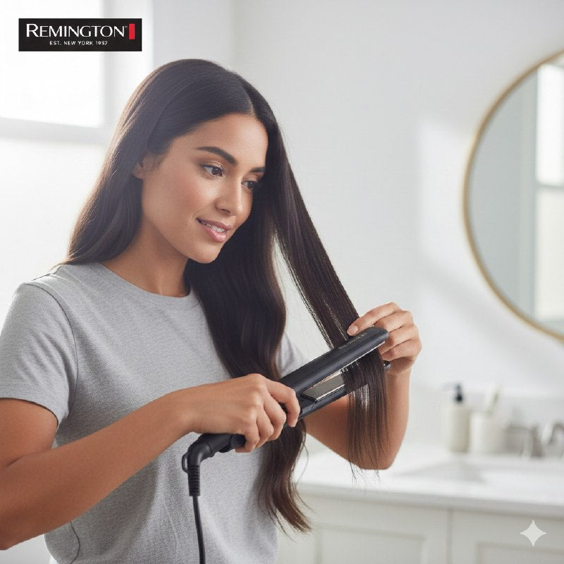 PLANCHA PARA EL CABELLO ALISADORA EDICION LIMITADA CABELLO SUAVE, BRILLANTE Y CON MENOS ESTATICA REMINGTON