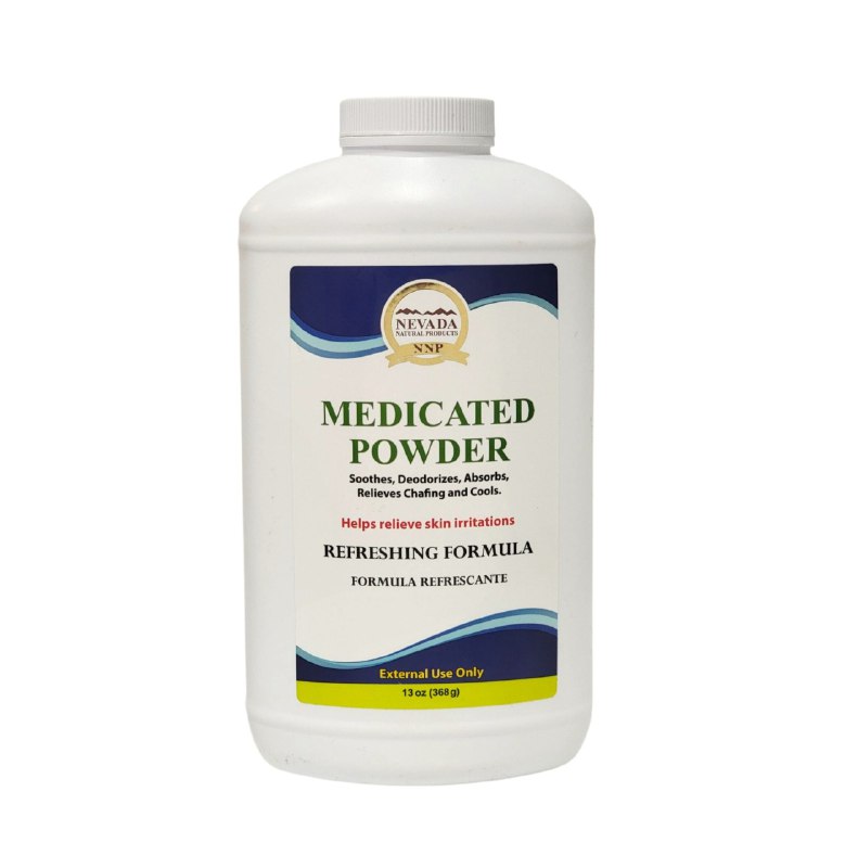 TALCO PARA EL CUERPO MEDICADO ALIVIA IRRITACION NEVADA 368G