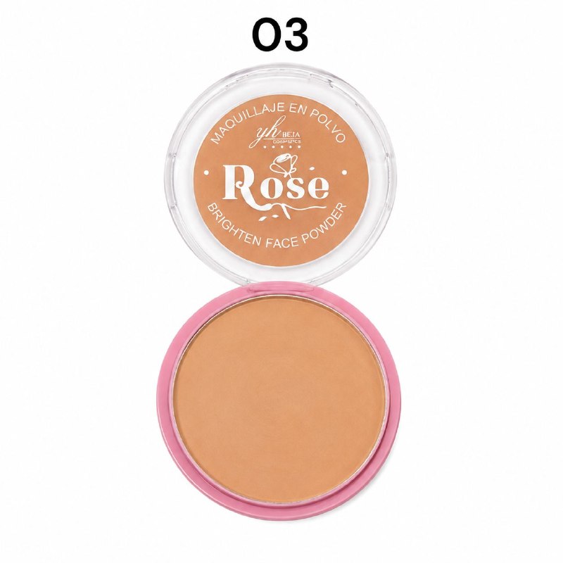 POLVO DE MAQUILLAJE COMPACTO SELLADOR Y MATIFICANTE YH BEJA COSMETICS 15G