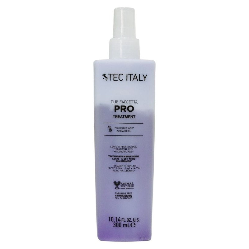 TRATAMIENTO PARA EL CABELLO DE HIDRATACION PROFUNDA DE ACEITO HIALURONICO Y AGUACATE TEC ITALY 300ML