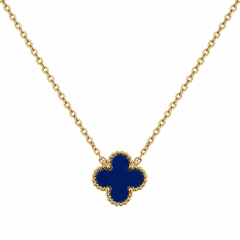 GARGANTILLA DE ENCHAPE PARA DAMA CON DISEÑO DE FLOR 2.3CM
