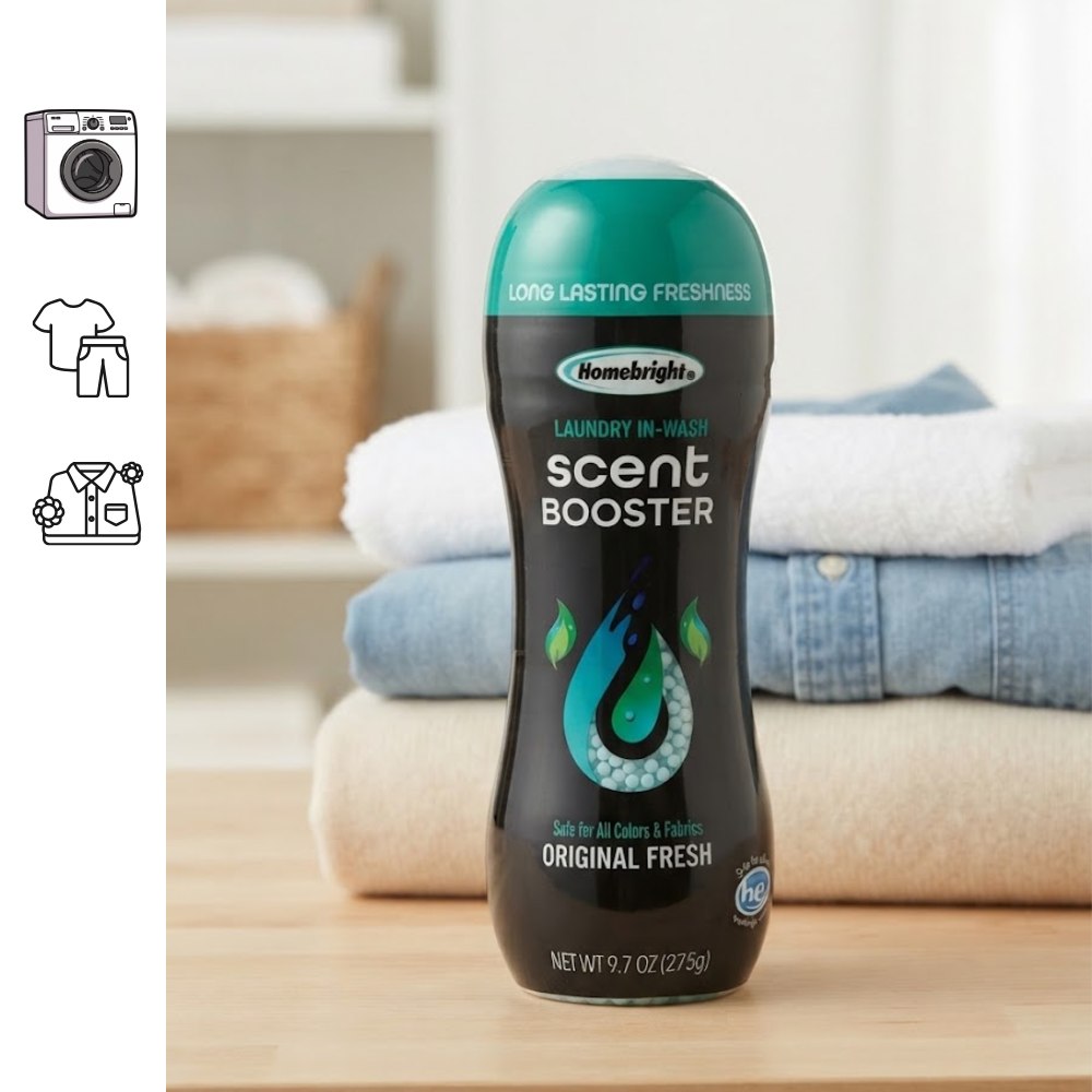 PERLAS POTENCIADORAS DE AROMA PARA ROPA FRESCURA ORIGINAL HOMEBRIGHT 275G