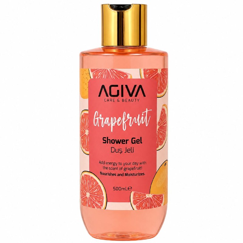 GEL DE DUCHA DE LIMPIEZA HUMECTANTE SUAVE ENRIQUECIDO CON TORONJA 500ML