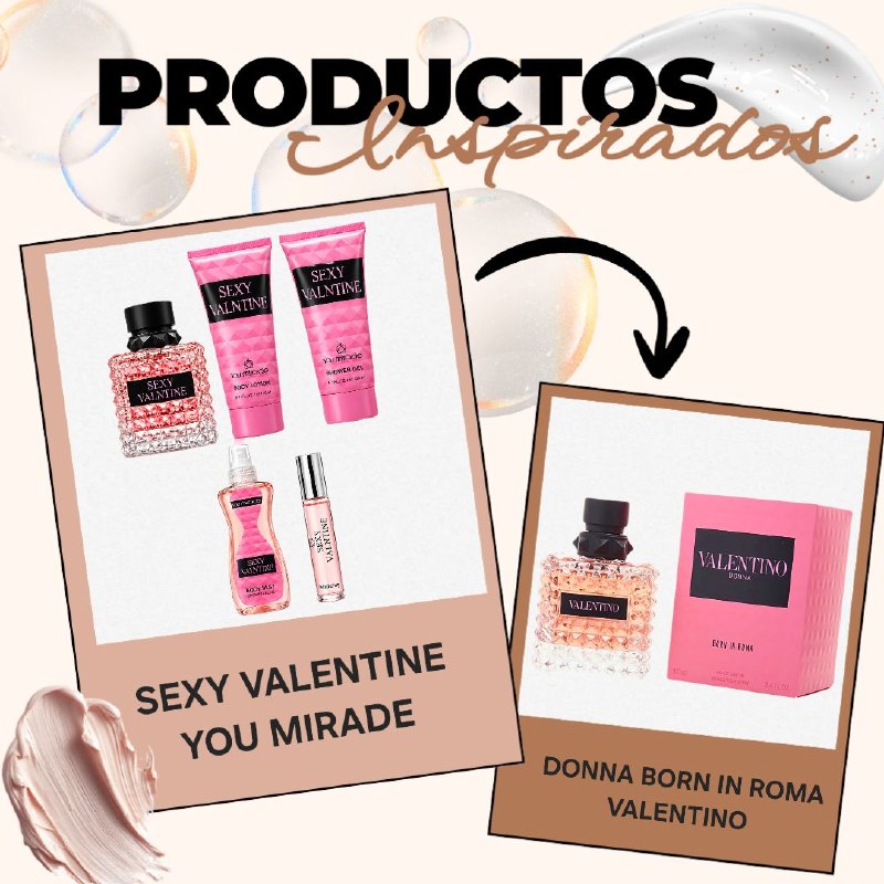 SET YOU MIRADE SEXY VALENTINE EDP 100ML, EDP 15ML, SHOWER GEL 150ML, BODY MIST 100ML, BODY LOTION 150ML (M) (AROMA SIMILAR VALENTINO DONNA BORN IN ROMA)