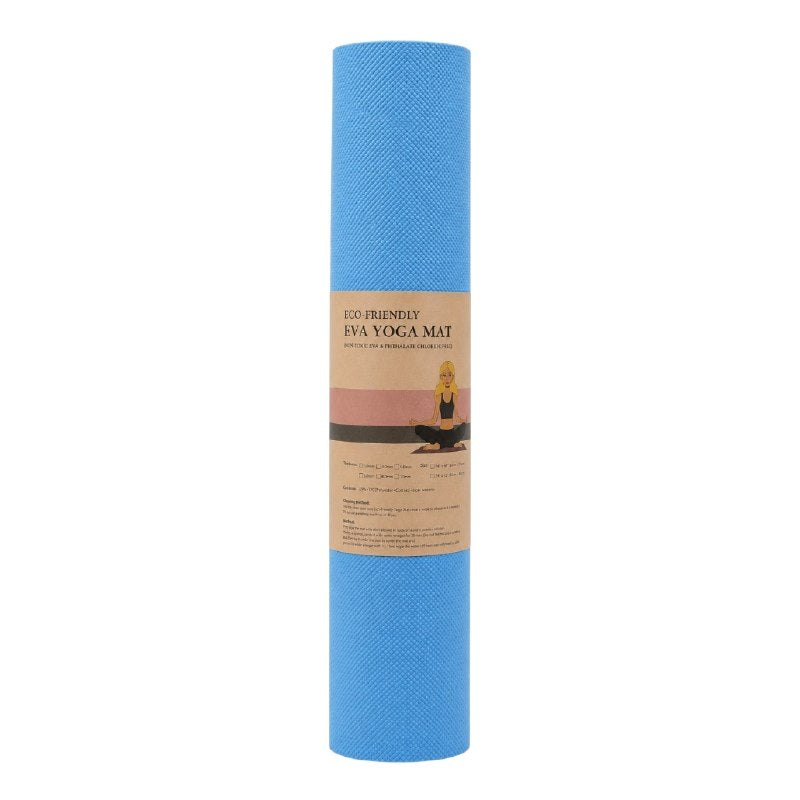 ALFOMBRA TAPETE PARA EJERCICIO, YOGA O PILATES LIGERO Y FLEXIBLE 61X173CM