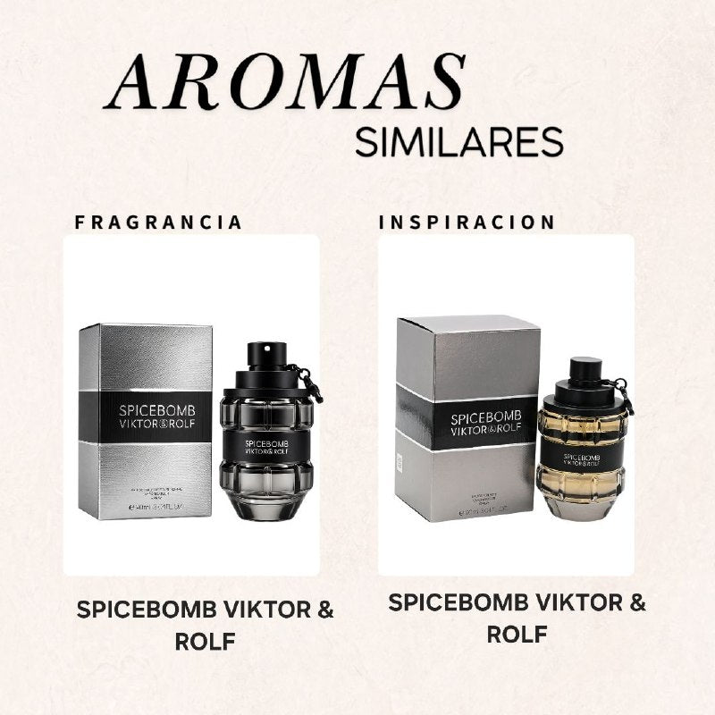 SPICEBOMB VIKTOR & ROLF TRIPLE AAA DE ALTA CALIDAD EDT 90ML (H)
