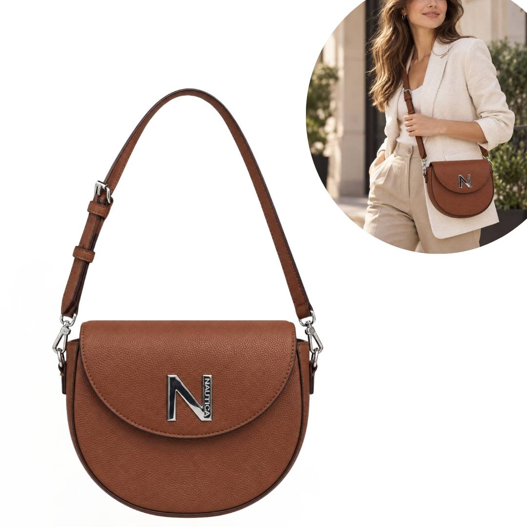 CARTERA ORIGINAL NAUTICA CON CORREA INTERCAMBIABLE PARA DAMA