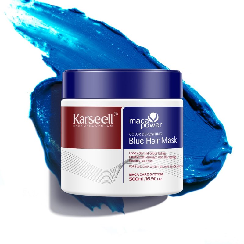 MASCARILLA PARA EL CABELLO DE EXTRACTO DE MACA REPARADOR DE CABELLO TEÑIDO KARSEELL 500ML