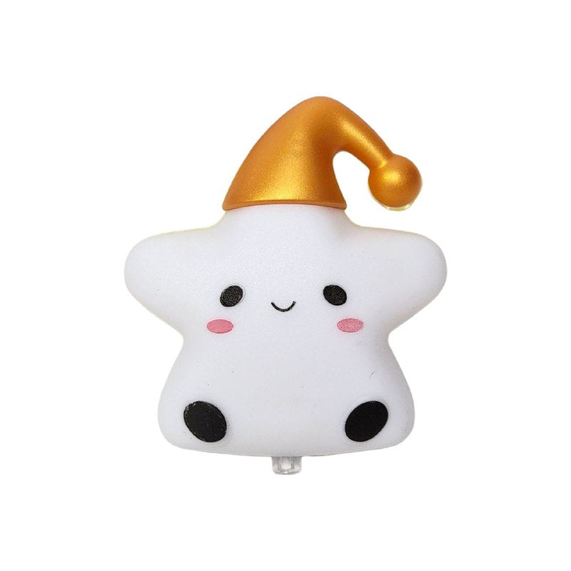LUZ LED DE NOCHE, TEMATICA DE ESTRELLA PARA NIÑOS, ILUMINACION DE DORMITORIO 3 COLORES LED NIGHT LIGHT, 4 ESTILOS