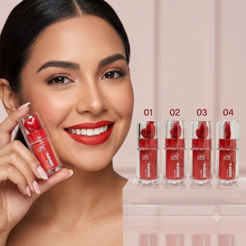 TINTA LIQUIDA PARA LABIOS Y MEJILLAS DE ALTA FIJACION NATURAL DE LARGA DURACION ENGOL COLLECTIONS 4ML