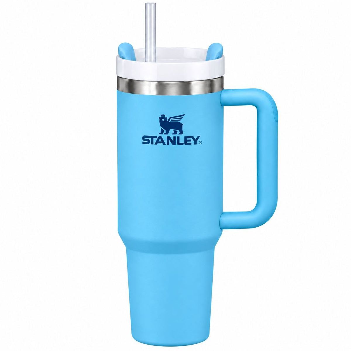 VASO TÉRMICO DE ACERO INOXIDABLE CON ASA Y PAJILLA STANLEY 1.18L