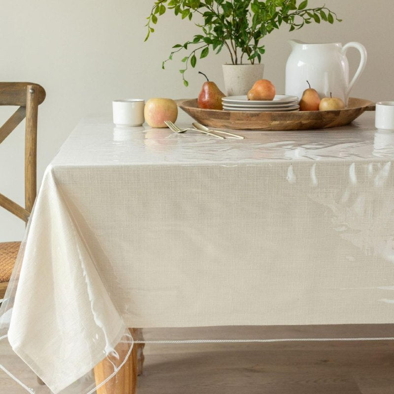 PROTECTOR DE MESA PLASTICO RECTANGULAR 152X264CM