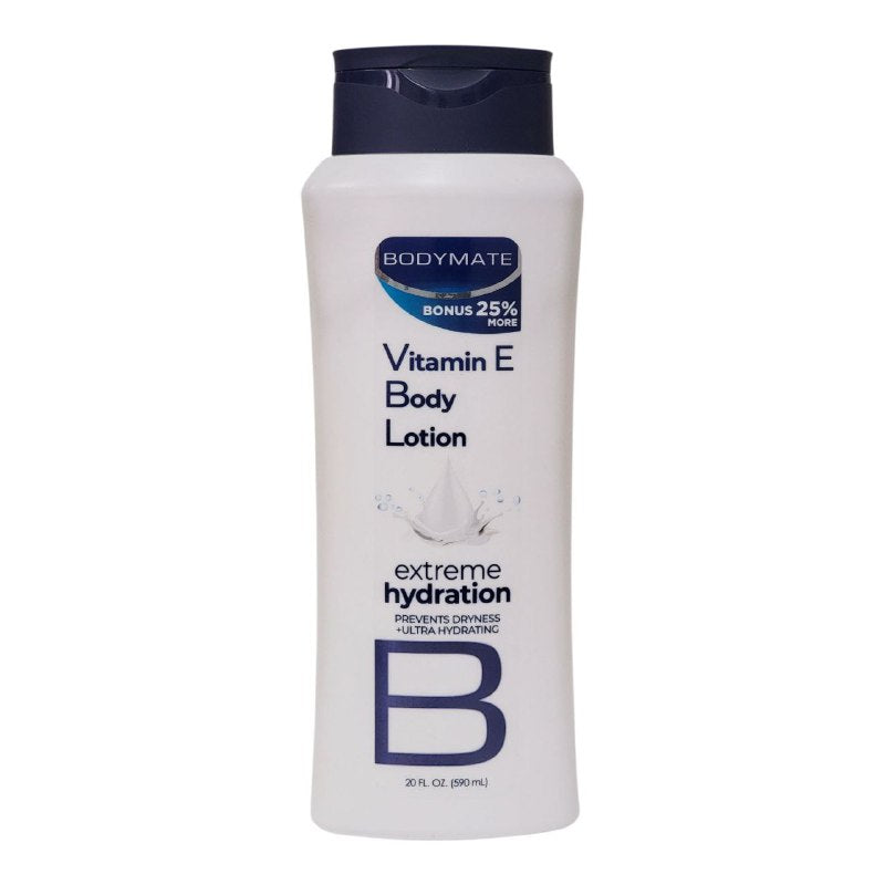 CREMA CORPORAL HIDRATANTE PARA PIEL SECA Y SENSIBLE CON VITAMINA E BODYMATE 590ML