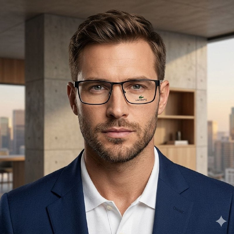 LENTES ORIGINALES PARA GRADUAR PARA CABALLERO LACOSTE