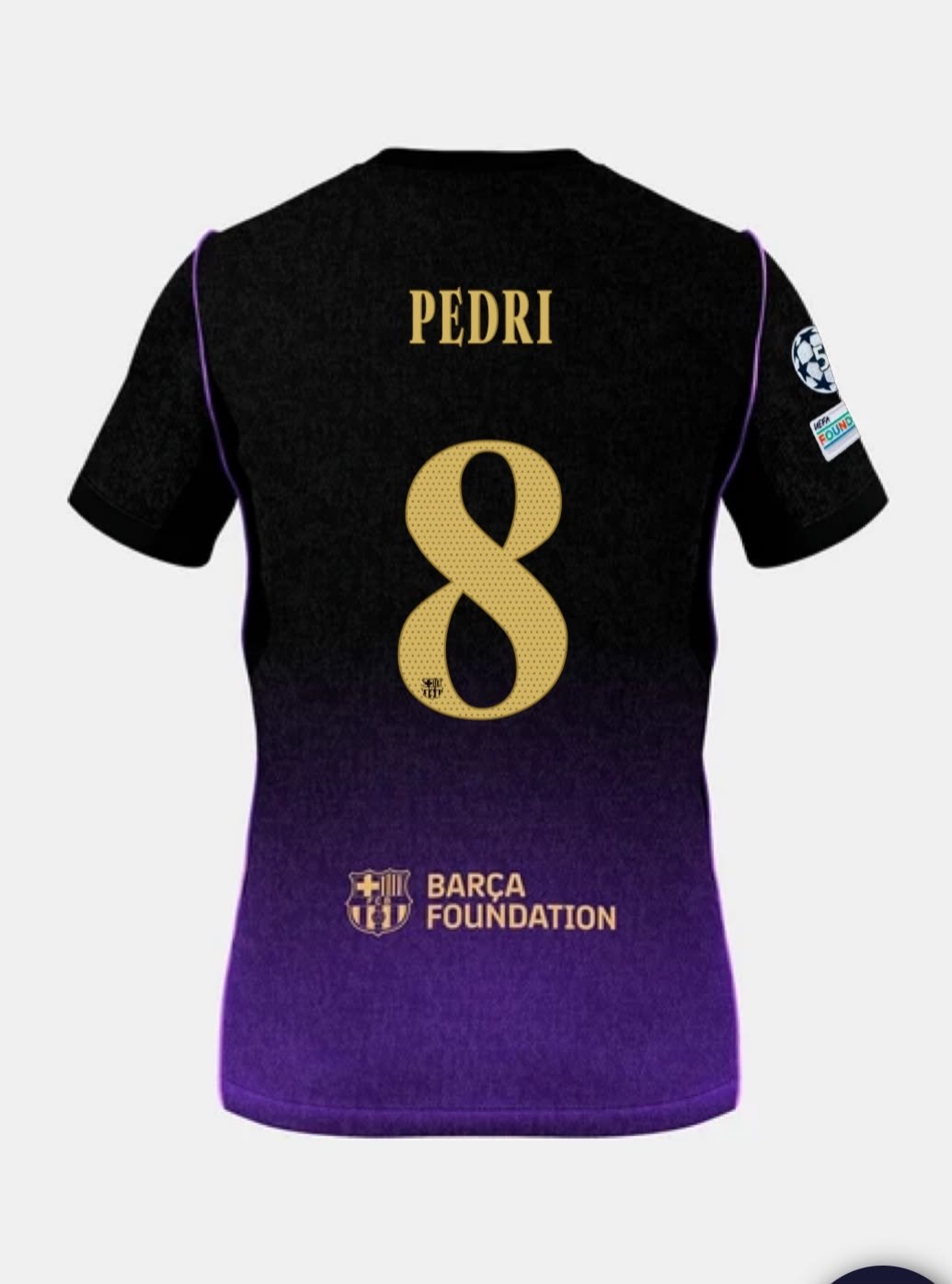 CAMISETA DE FUTBOL TEMPORADA 26/27 MANGA CORTA CON NUMERACION