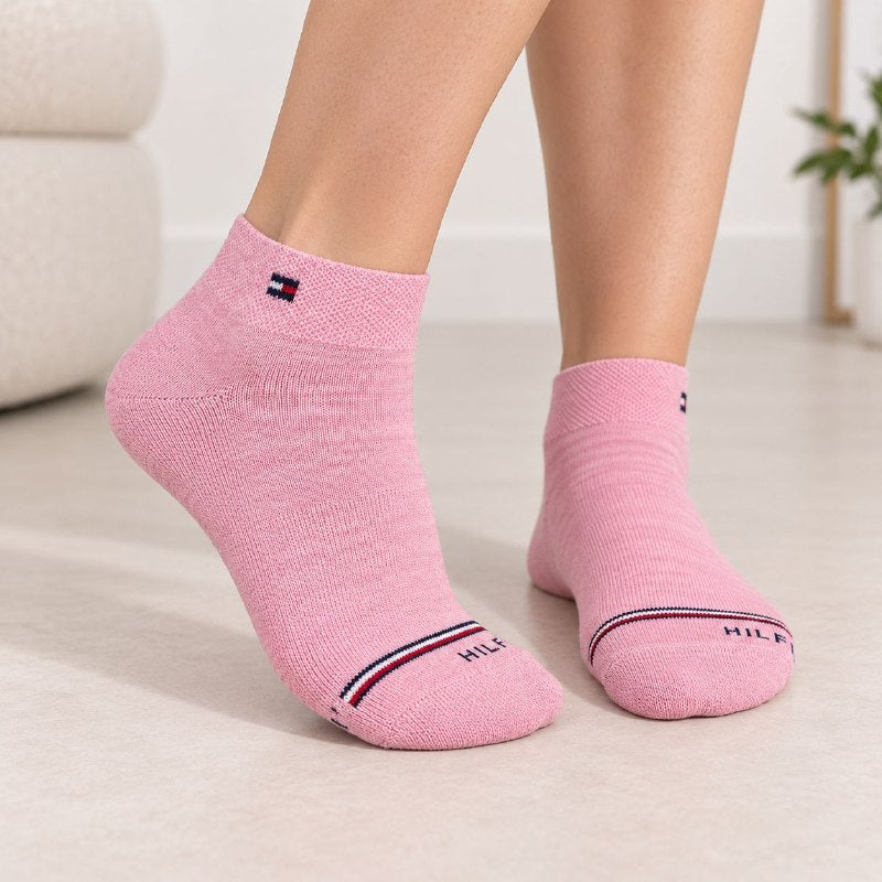 CALCETA TOBILLERA TOMMY HILFIGER PARA MUJER 6 PARES TALLA ÚNICA
