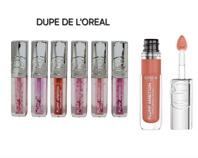BRILLO LABIAL HIDRATACION TODO EL DIA RESISTENTE AL AGUA MANTIENE LOS LABIOS SUAVES Y RADIANTES ROMANTIC RAIN 8G (DUPE DE LOREAL)