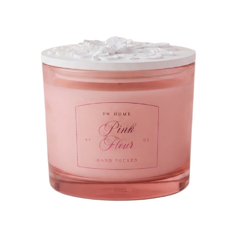 VELA AROMATICA ARTESANAL PINK FLEUR DW HOME 303G