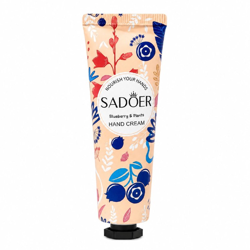 KIT DE CREMAS PARA MANOS CON EXTRACTOS FRUTALES SET DE HIDRATACIÓN PROFUNDA Y ABSORCIÓN RÁPIDA SADOER 5 PIEZAS DE 30 G C/U