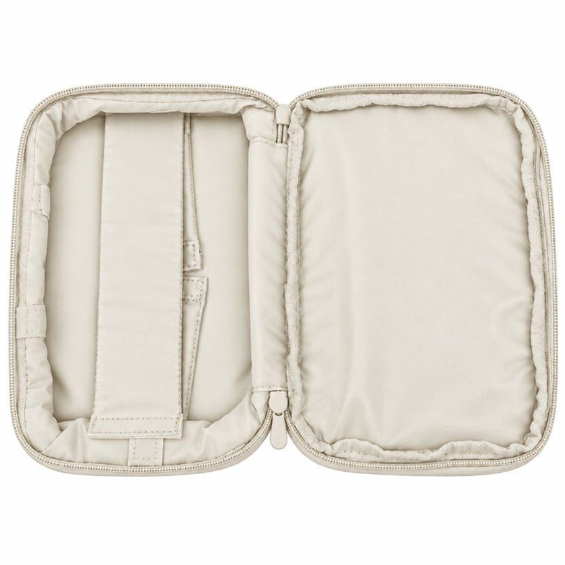 BOLSO ORANIZADOR DE VIAJE MULTIUSOS CON SUJETADORES INTERNOS PARA CABLES, COSMETICOS O ACCESORIOS 23X11X17CM
