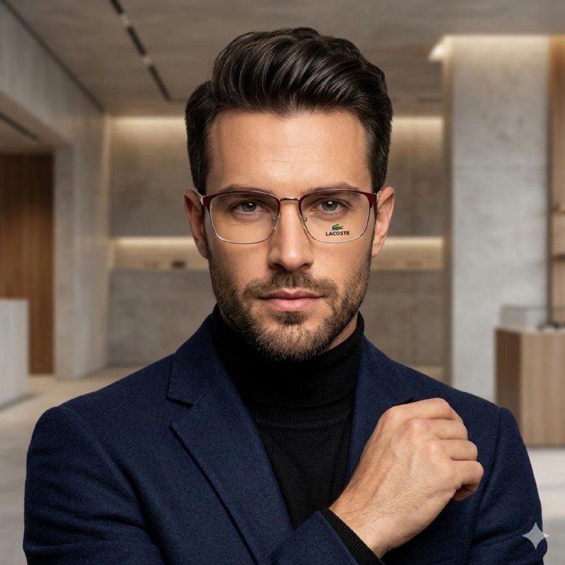 LENTES ORIGINALES PARA GRADUAR PARA CABALLERO LACOSTE