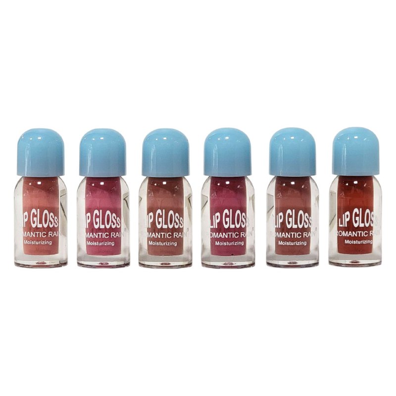 BRILLO LABIAL FORMULA SUAVE DE LARGA DURACION, DUPE DE TOCOBO, ROMANTIC RAIN
