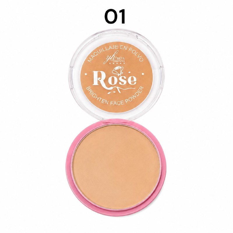 POLVO DE MAQUILLAJE COMPACTO SELLADOR Y MATIFICANTE YH BEJA COSMETICS 15G