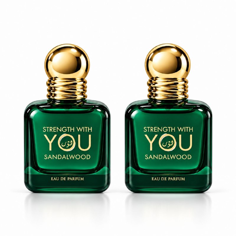 SET STRENGTH WITH SANDALWOOD YOU EDP 50MLX2 (H) (AROMA SIMILAR GIORGIO ARMANI STRONGER WITH YOU SANDALWOOD)