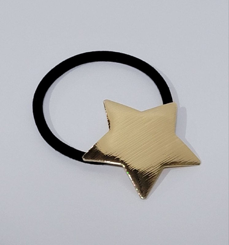 COLA DECORATIVA METALICA PARA EL CABELLO COLOR DORADO VARIOS ESTILOS PONY CUFFS