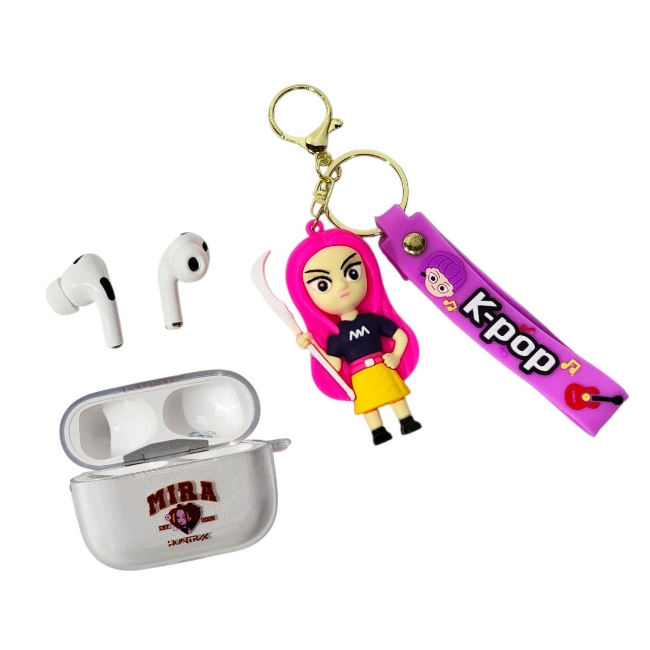 AUDIFONOS AURICULARES INALAMBRICOS KPOP DEMON HUNTERS EDICION COLECCIONABLE