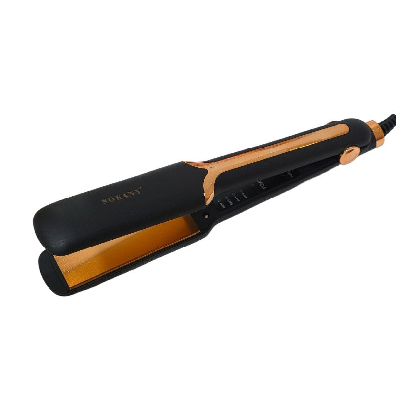 PLANCHA PARA EL CABELLO PROFESIONAL DE ALTA TEMPERATURA 180C MODELO SK-1907 SOKANY 30CM