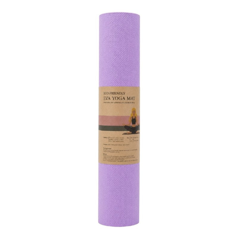 ALFOMBRA TAPETE PARA EJERCICIO, YOGA O PILATES LIGERO Y FLEXIBLE 61X173CM