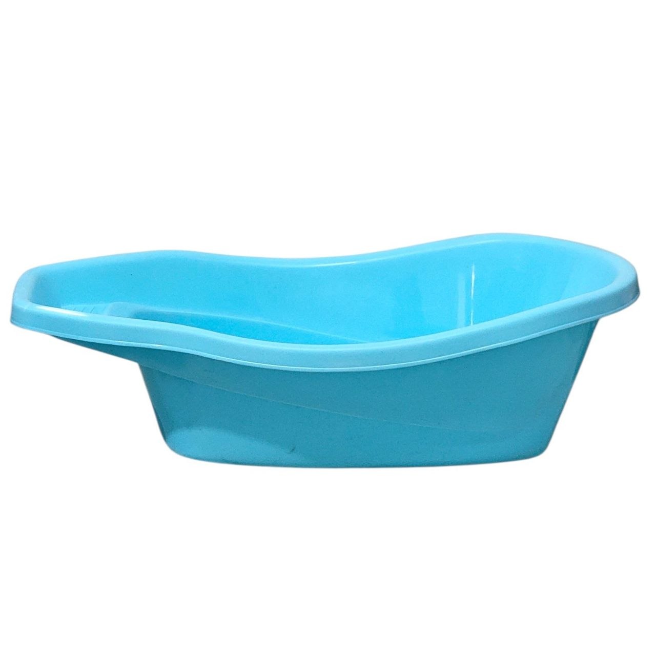 BAÑERA DE PLÁSTICO DOS POSICIONES PARA BEBÉS FACILITA LA LIMPIEZA Y SEGURIDAD