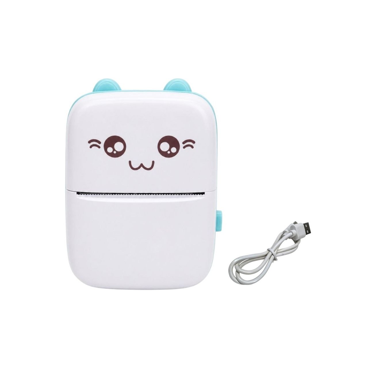 MINI IMPRESORA PORTATIL TERMICA SIN TINTA CON BLUETOOTH MEDIDAS 11X8CM
