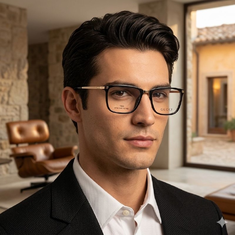LENTES ORIGINALES PARA GRADUAR PARA CABALLERO GUCCI