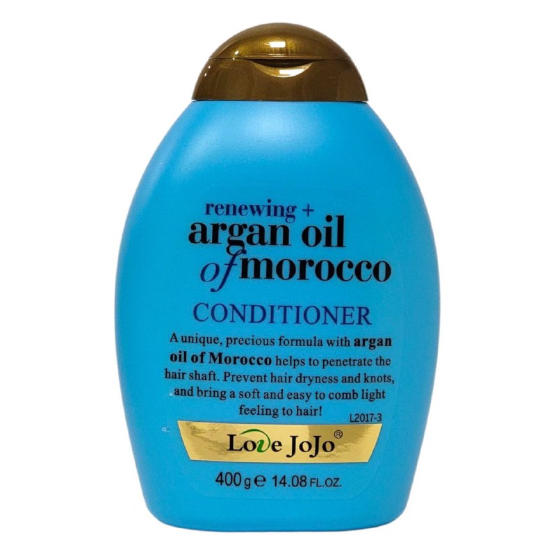 ACONDICIONADOR CON ACEITE DE ARGAN DE MARRUECOS PARA CABELLO DAÑADO LOVE JOJO 400G