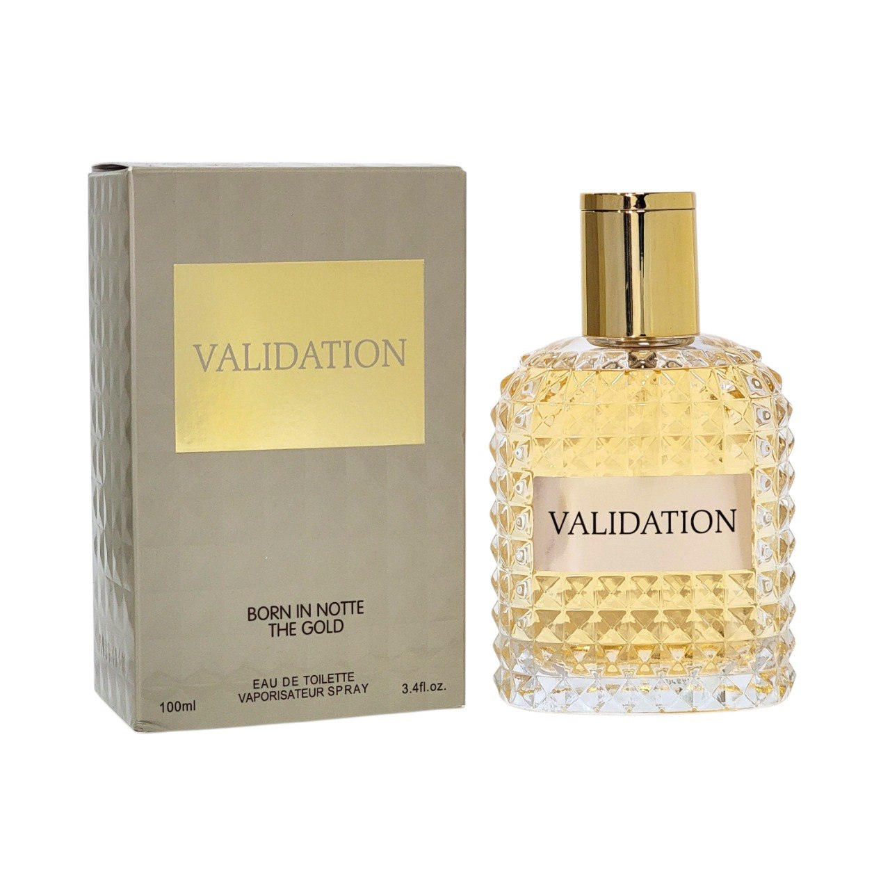 VALIDATION BORN IN NOTTE THE GOLD EDT 100ML (H) (AROMA SIMILAR VALETINO BORN IN ROMA THE GOLD)
